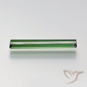 Tourmaline Forêt verte naturelle Octogone / coupe Émeraude, 1.54 ct, VVS-VS