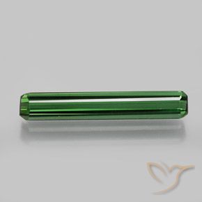1.66ct Naturel Vert Tourmaline, Taille émeraude, VVS-VS