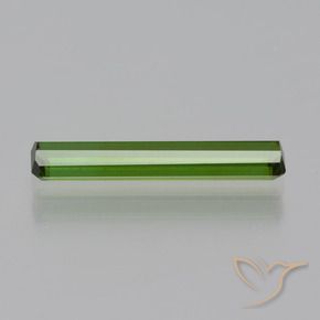 Tourmaline Forêt verte naturelle Octogone / coupe Émeraude, 1.05 ct, VVS-VS