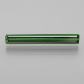 Tourmaline Vert naturelle Taille émeraude, 1.66 ct, VVS