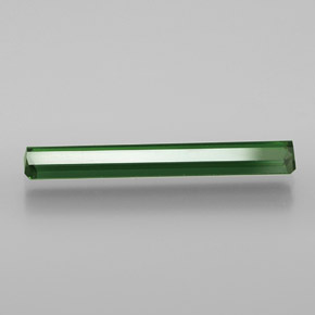 Tourmaline Vert naturelle Taille émeraude, 1.66 ct, VVS