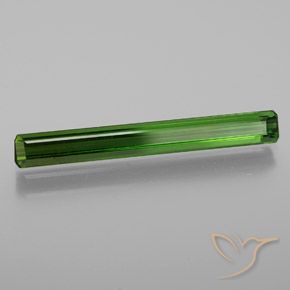 Tourmaline Forêt verte naturelle Octogone / coupe Émeraude, 1.92 ct, VVS-VS