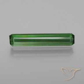 1.63ct Naturel Vert Tourmaline, Taille émeraude, VVS-VS