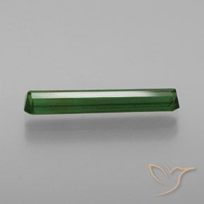 Tourmaline Vert naturelle Octogone / coupe Émeraude, 1.63 ct, VVS-VS