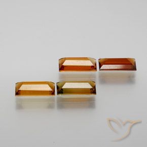 Shop natural 3.16ct Orange foncé Tourmaline gems, Baquette, from Mozambique at GemSelect. In stock, global shipping!