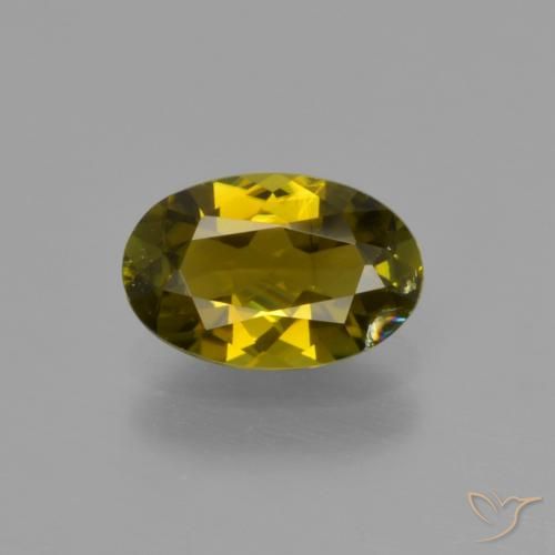 1.05ct Naturel Brun moyen Tourmaline, ovale, VS-SI