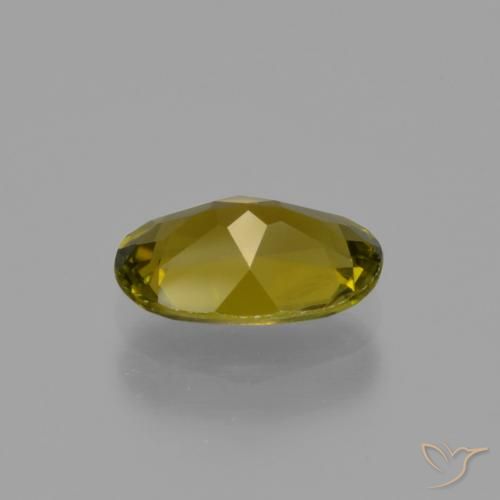 Tourmaline Brun moyen naturelle ovale, 1.05 ct, VS-SI
