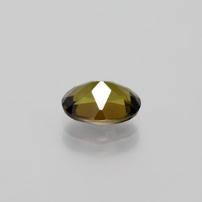 Tourmaline Brun doré naturelle Coupe ovale, 1.26 ct, VVS