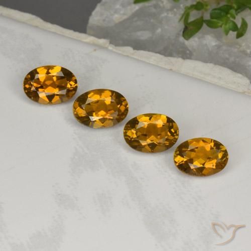 3.07ctw Naturel Marron chaud Tourmaline, ovale, VS