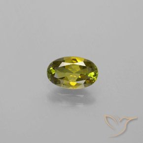 0.86ct Naturel Brun moyen-léger Tourmaline, ovale, VS-SI