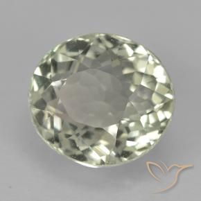Tourmaline Vert très clair naturelle ovale, 2.01 ct, VVS-VS