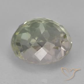 Tourmaline Vert très clair naturelle ovale, 2.01 ct, VVS-VS