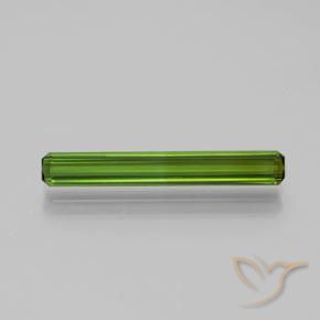 2.03ct Naturel Vert moyen Tourmaline, Taille émeraude, VVS