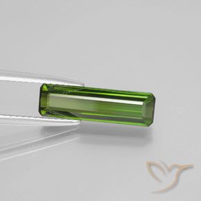 Tourmaline Forêt verte naturelle Octogone / coupe Émeraude, 2.38 ct, VS