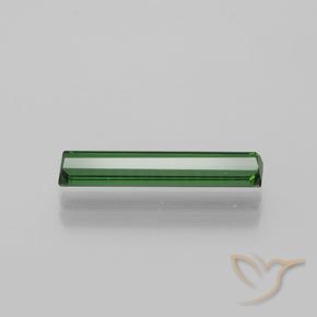 Tourmaline Vert naturelle Octogone / coupe Émeraude, 1.60 ct, VVS-VS
