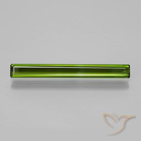 2.38ct Naturel Vert moyen Tourmaline, Taille émeraude, VVS-VS