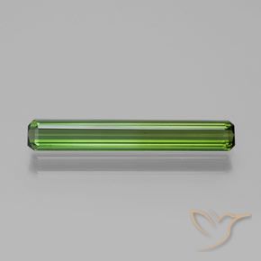 1.16ct Naturel Vert foncé Tourmaline, Taille émeraude, VVS-VS