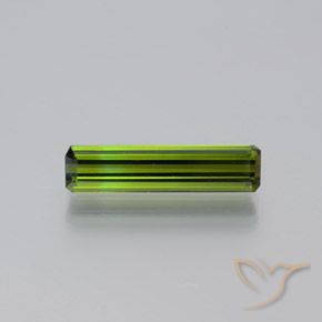 1.97ct Naturel Vert foncé Tourmaline, Taille émeraude, VVS-VS