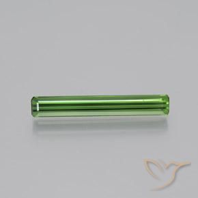 1.66ct Naturel Vert foncé Tourmaline, Taille émeraude, VS