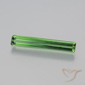 Tourmaline Vert moyen naturelle Octogone / coupe Émeraude, 1.81 ct, VS