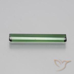 Tourmaline Vert moyen naturelle Octogone / coupe Émeraude, 1.81 ct, VS