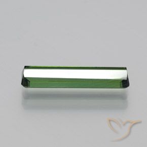 Tourmaline Forêt verte naturelle Octogone / coupe Émeraude, 1.58 ct, VS