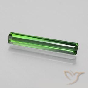 Tourmaline Vert naturelle Octogone / coupe Émeraude, 1.83 ct, VVS-VS
