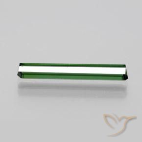 Tourmaline Vert naturelle Octogone / coupe Émeraude, 1.83 ct, VVS-VS