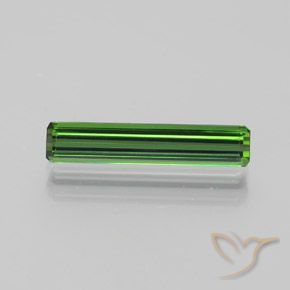 1.45ct Naturel Vert foncé Tourmaline, Taille émeraude, VVS-VS