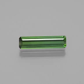 Tourmaline Vert naturelle Taille émeraude, 1.03 ct, VVS-VS
