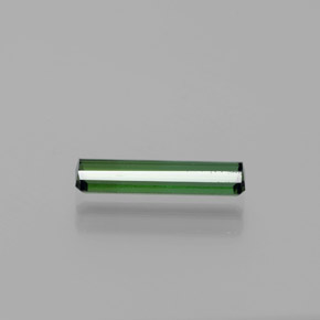 Tourmaline Vert naturelle Taille émeraude, 1.03 ct, VVS-VS