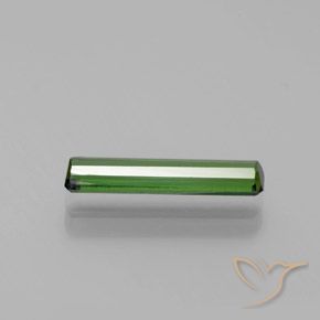 Tourmaline Forêt verte naturelle Octogone / coupe Émeraude, 1.18 ct, VVS-VS