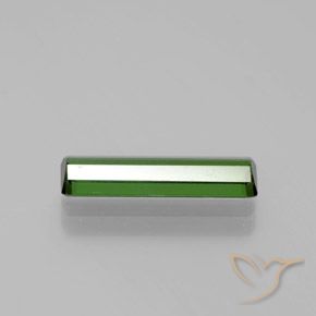 Tourmaline Vert moyen naturelle Octogone / coupe Émeraude, 1.43 ct, VS