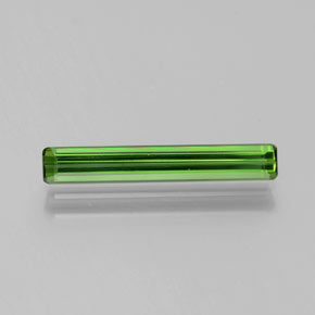 Tourmaline Vert foncé naturelle Octogone / coupe Émeraude, 1.04 ct, VVS-VS