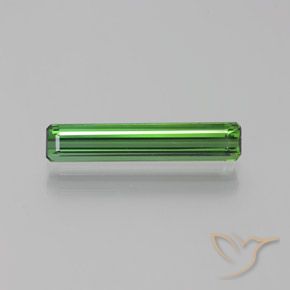 1.76ct Naturel Vert Tourmaline, Taille émeraude, VVS-VS