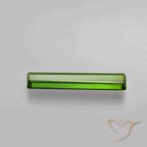 Tourmaline Vert moyen naturelle Octogone / coupe Émeraude, 1.93 ct, VVS-VS