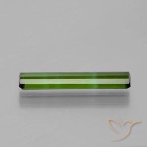 Tourmaline Forêt verte naturelle Octogone / coupe Émeraude, 1.33 ct, VVS-VS