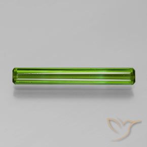 1.52ct Naturel Vert moyen Tourmaline, Taille émeraude, VVS-VS