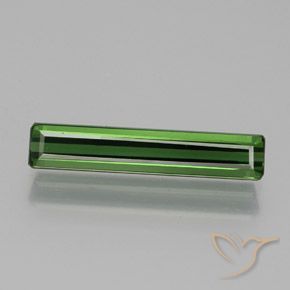 1.73ct Naturel Vert foncé Tourmaline, Taille émeraude, VVS-VS