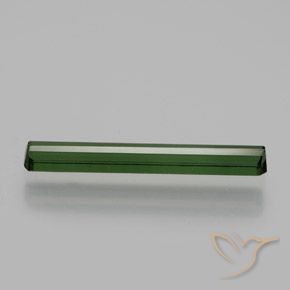 Tourmaline Forêt verte naturelle Octogone / coupe Émeraude, 1.26 ct, VS