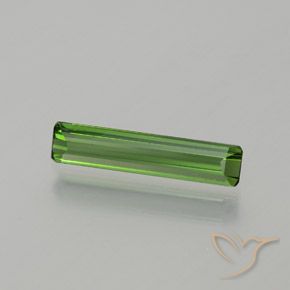 Tourmaline Forêt verte naturelle Octogone / coupe Émeraude, 1.01 ct, VVS-VS
