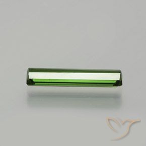 Tourmaline Forêt verte naturelle Octogone / coupe Émeraude, 1.01 ct, VVS-VS