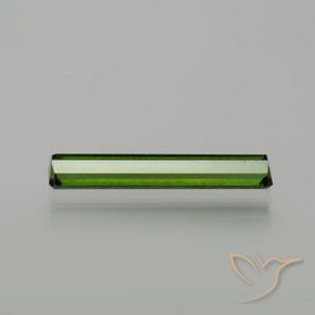 Tourmaline Forêt verte naturelle Octogone / coupe Émeraude, 1.33 ct, VVS-VS
