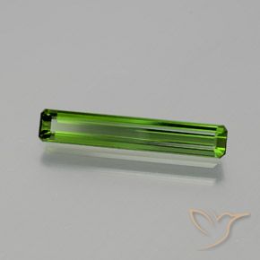 Tourmaline Forêt verte naturelle Octogone / coupe Émeraude, 1.34 ct, VVS-VS
