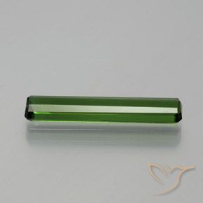 Tourmaline Forêt verte naturelle Octogone / coupe Émeraude, 1.97 ct, VS