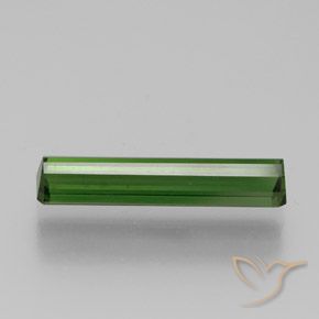 Tourmaline Forêt verte naturelle Octogone / coupe Émeraude, 1.75 ct, VVS