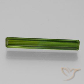 1.58ct Naturel Vert moyen Tourmaline, Octogone / coupe Émeraude, VVS-VS, Photo A