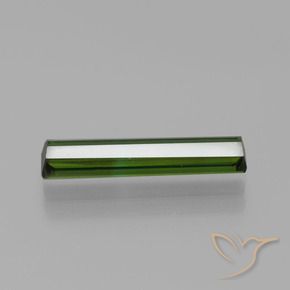 Tourmaline Forêt verte naturelle Octogone / coupe Émeraude, 1.52 ct, VS
