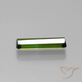 Tourmaline Forêt verte naturelle Octogone / coupe Émeraude, 1.33 ct, VVS