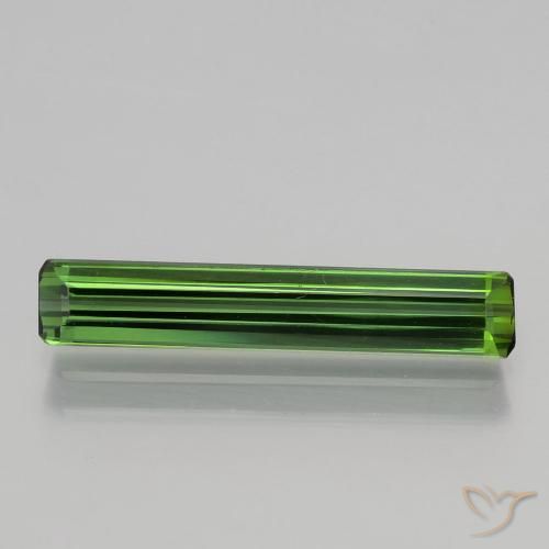 1.76ct Naturel Vert terreux Tourmaline, Taille émeraude, VVS-VS